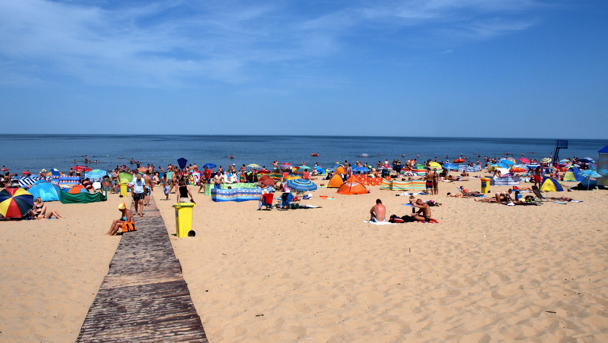 Najszersze plaże Polski 2015