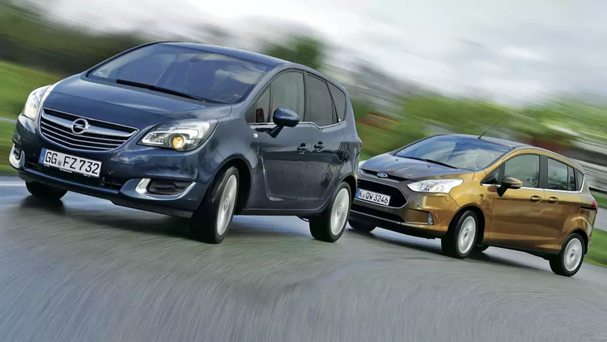 Opel Meriva kontra Ford B-Max: który minivan będzie lepszym wyborem