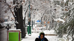 Śnieg sparaliżował Teheran