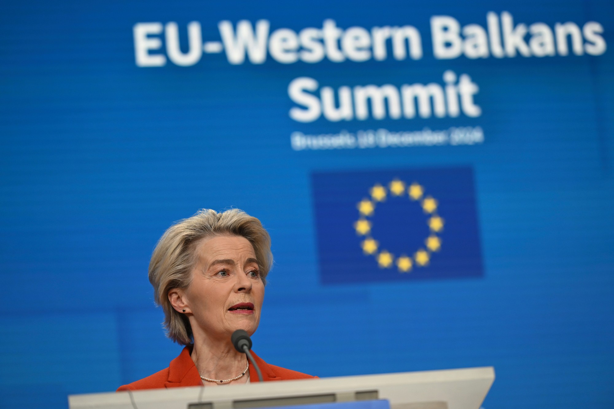 Predsedníčka Európskej komisie Ursula von der Leyenová.
