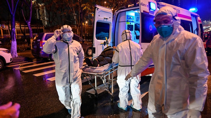 Zdravstvene službe u Vuhanu bile su na ivici mogućnosti tokom pandemije kovida 19 | Foto: AFP