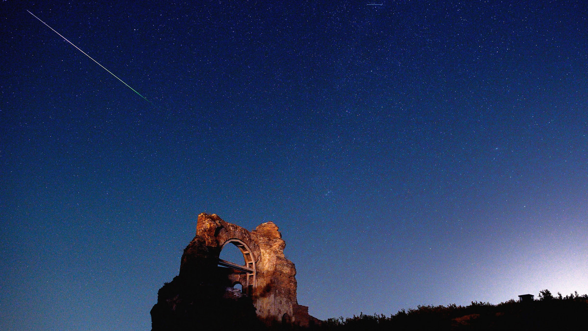 BULGARIA EUROPE PERSEID METEOR SHOWER (Perseid meteor shower in Bulgaria)