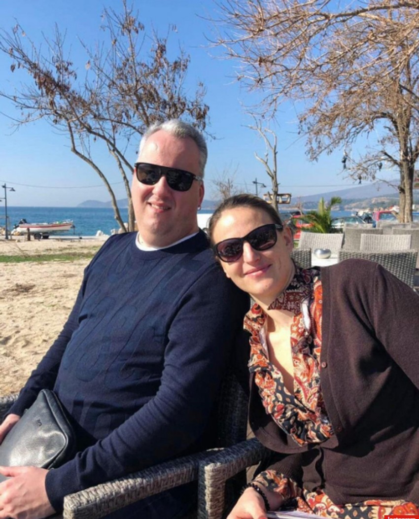 Dejan Matić sa suprugom