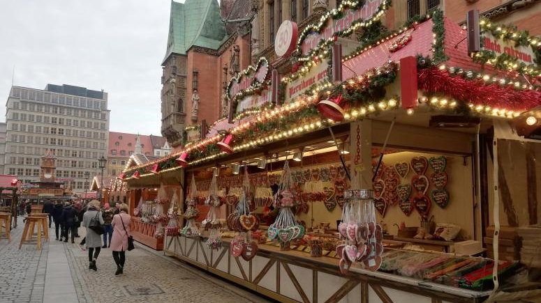 Jarmark Bożonarodzeniowy we Wrocławiu