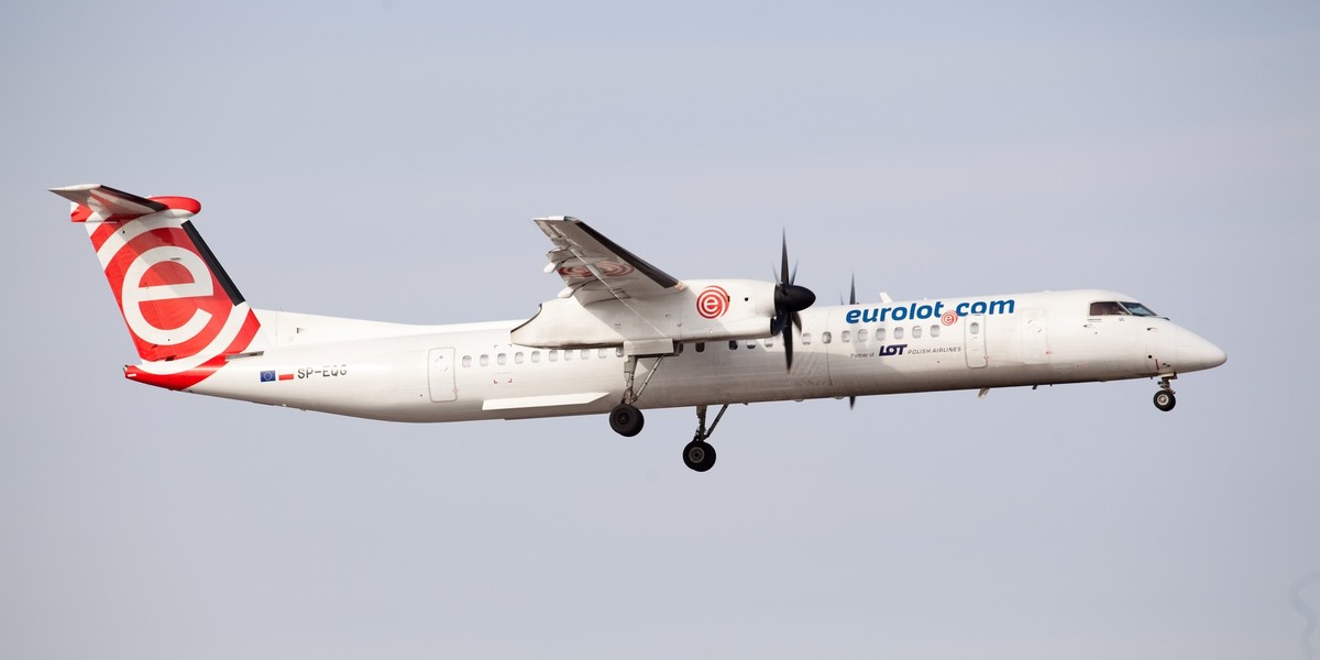 PLL LOT przejęły flotę Bombardierów Q400 po upadku Eurolotu