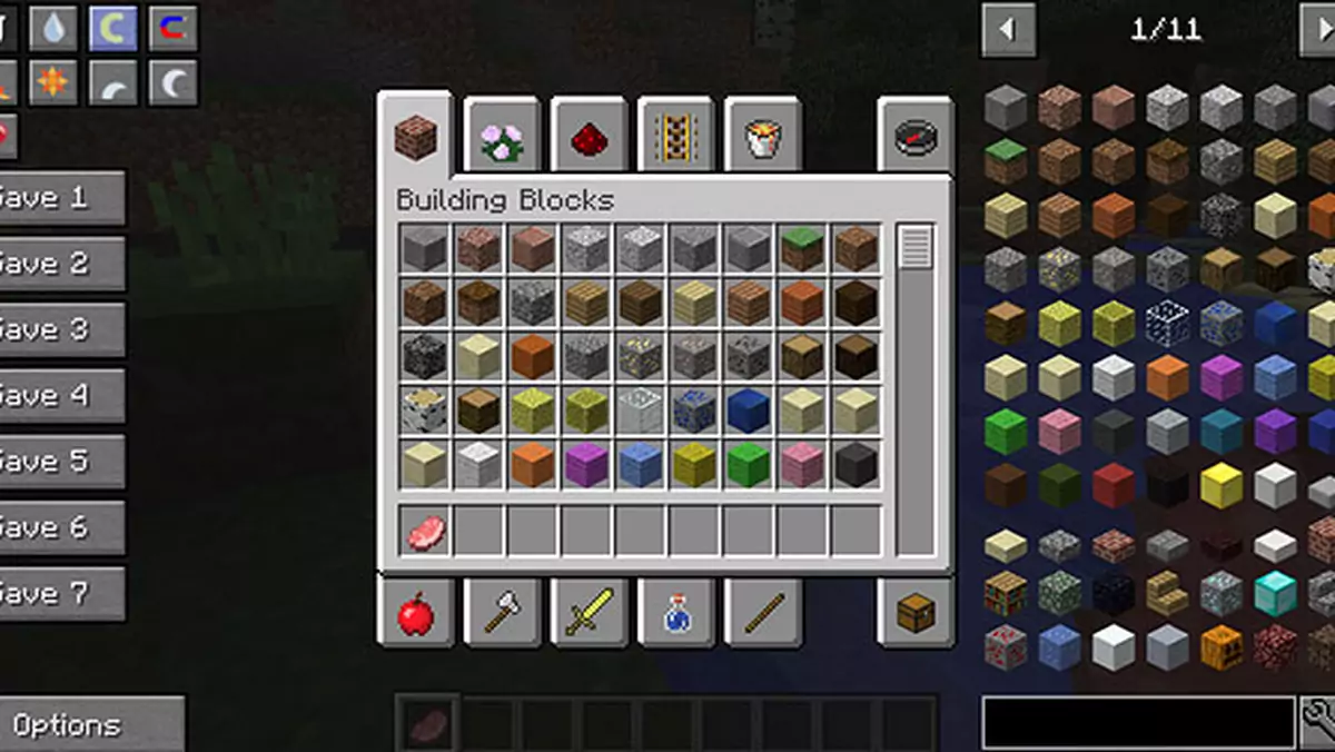 Not Enough Items - wszystkie receptury do Minecrafta pod ręką