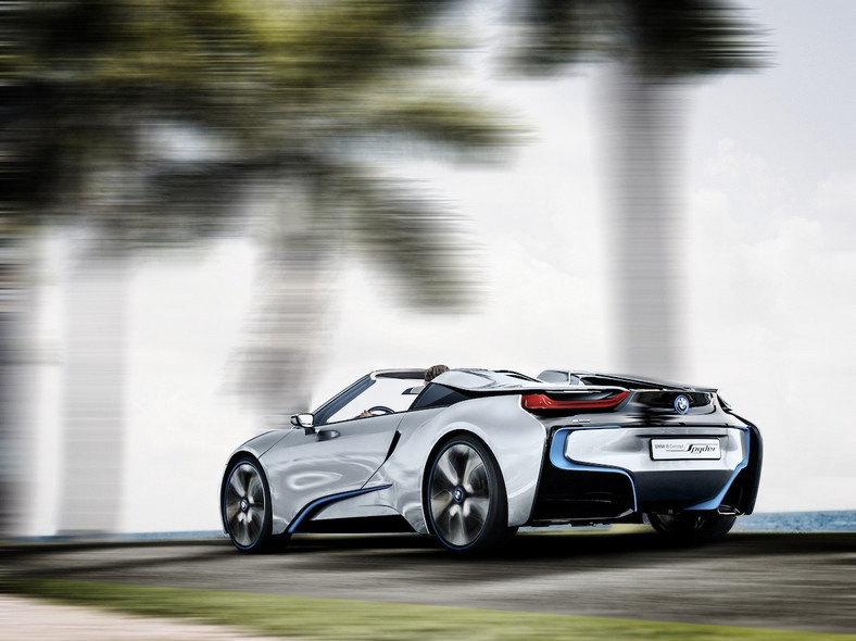 BMW i8 Concept w wersji Spyder