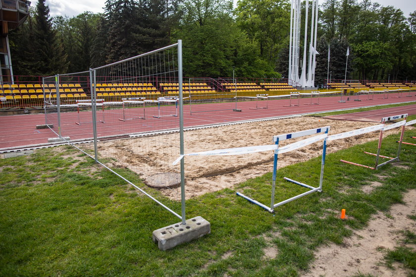 Remontują stadion na Golęcinie