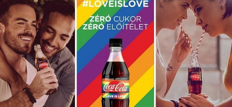 Coca-Cola ukarana grzywną. Chodzi o węgierską kampanię zachęcającą do akceptacji homoseksualizmu