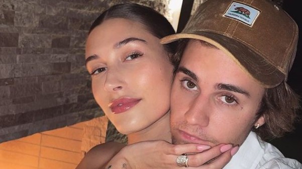 Spevák Justin Bieber s manželkou.