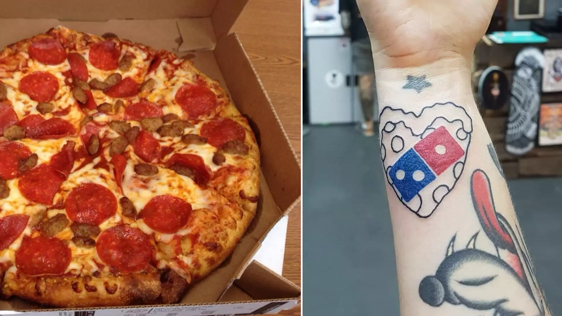 Dożywotnia pizza w zamian za tatuaż. Zgłoszeń było tyle, że Domino's wycofało się z promocji