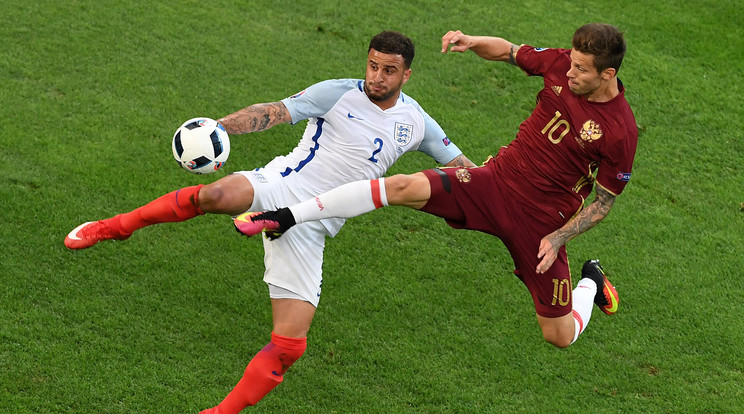 Anglia és Oroszország is győzelemmel kezdene az Eb-n / Fotó: AFP