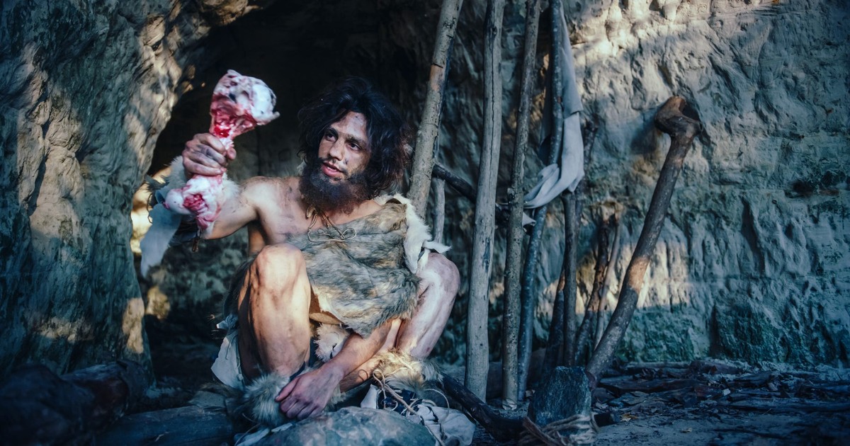 The real Paleo diet was heavy on plants with very little meat ...