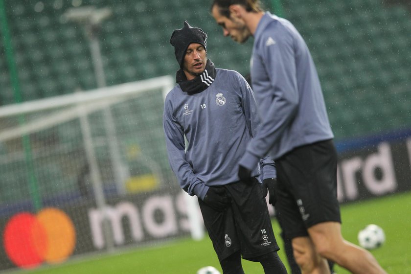 Real Madryt trenuje na stadionie Legii