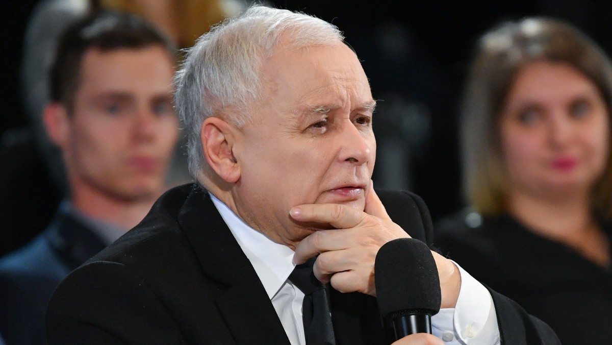 Prezes PiS Jarosław Kaczyński