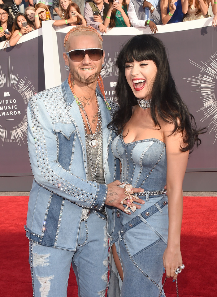 Katy Perry i Riff Raff na gali MTV Video Music Awards 2014