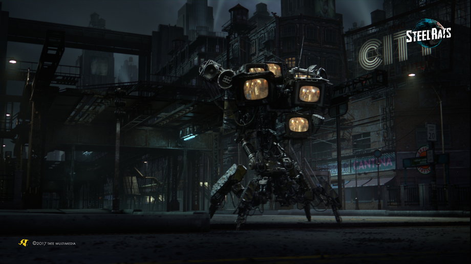 W "Steel Rats" pojawią się mniejsze i większe wersje robotów przeciwników