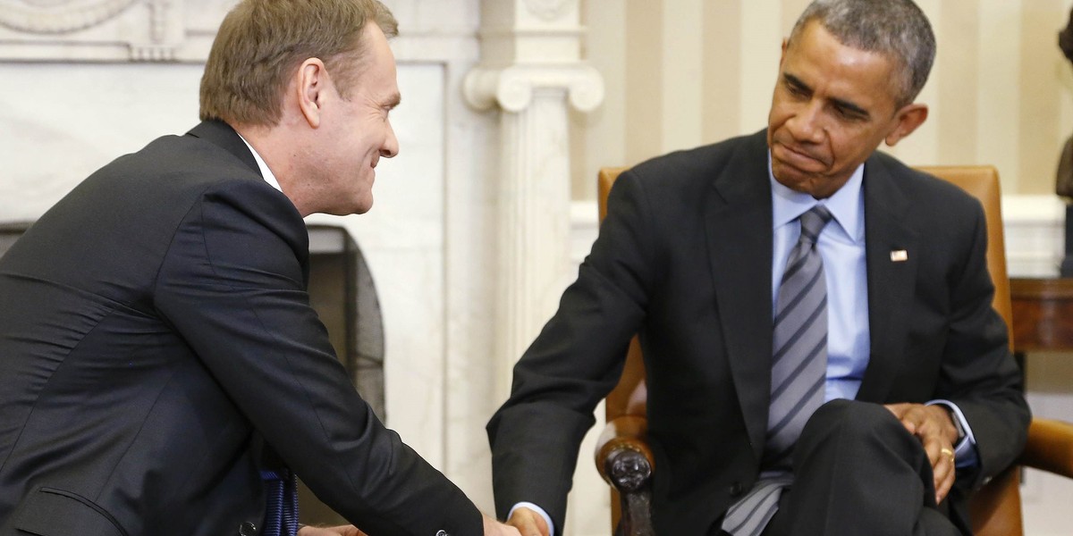 Tusk spotkał się z Obamą