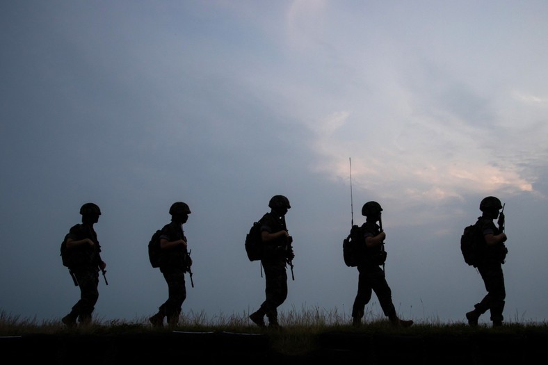 Marines. Photographer: SeongJoon Cho/Bloomberg