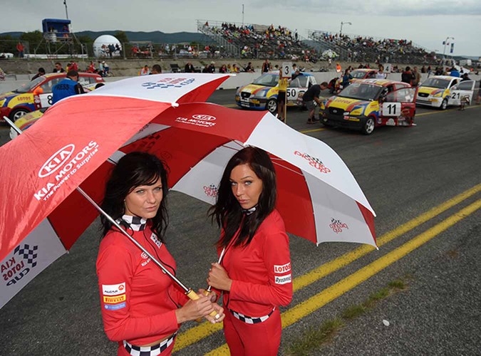 Na Słowackim torze walczyły również małe picanto