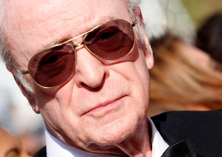 Michael Caine na festiwalu w Cannes