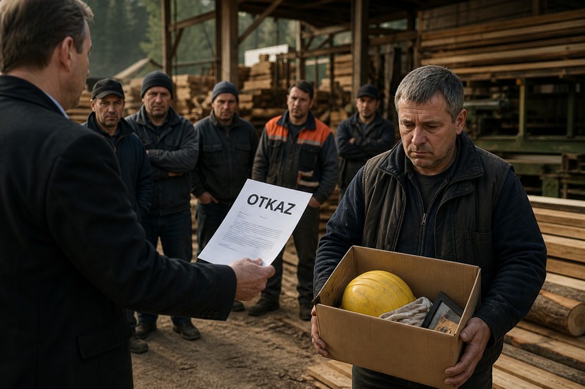   Ilustracija, otkaz