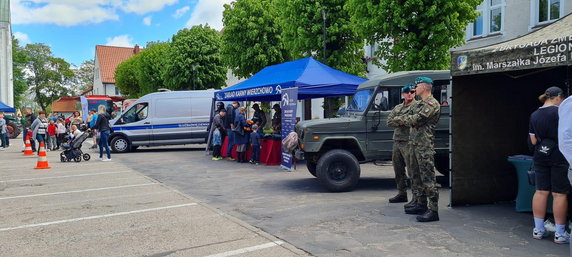 Akcja krwiodawstwa połączona z piknikiem służb mundurowych