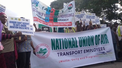 Aviation workers are embarking on strike [Punch]