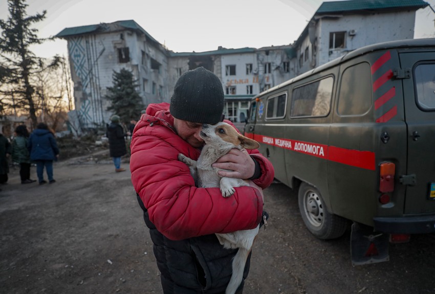 Volnovaha blizu Donjecka, Ukrajina