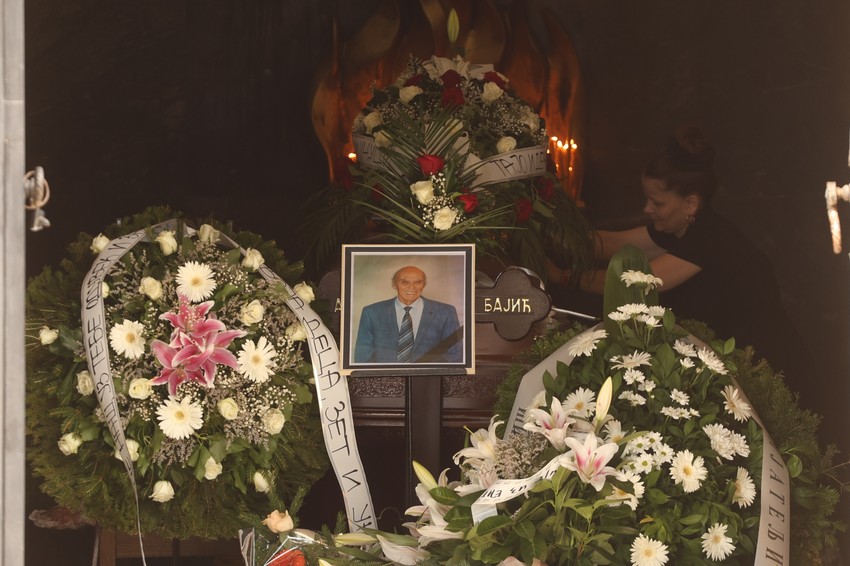 Andrija Bajić sahrana