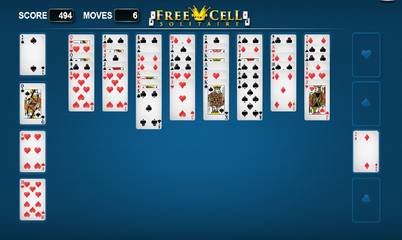 Pasjans Freecell - zasady gry