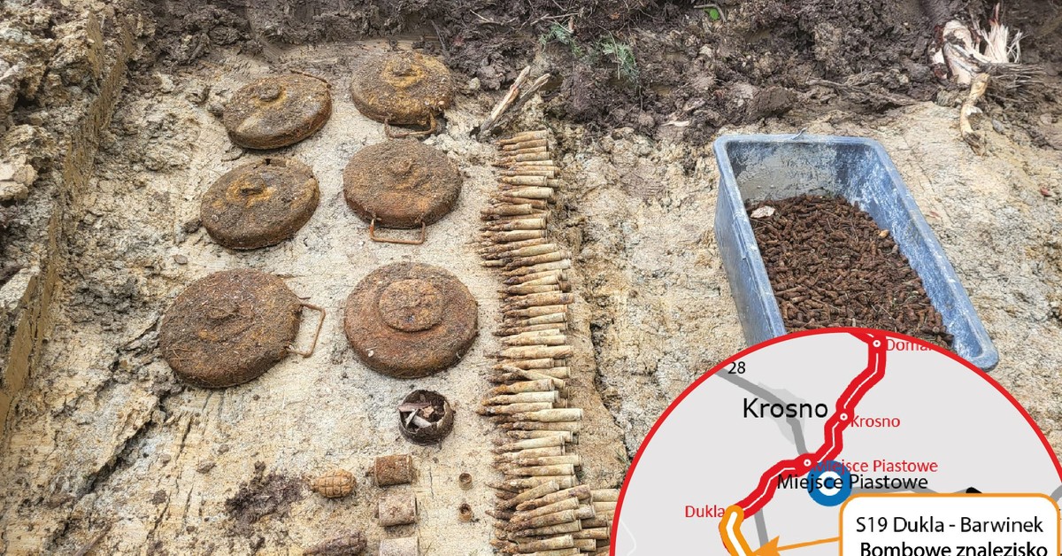Wybuchowe znalezisko na Via Carpatii. Prawie 20 tys. sztuk różnego rodzaju amunicji