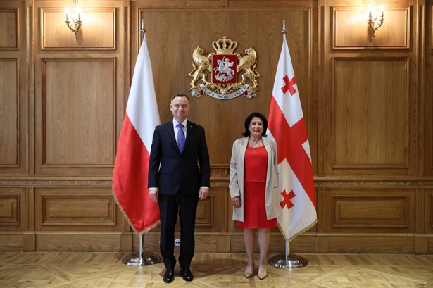 Andrzej Duda, Salome Zurabiszwili