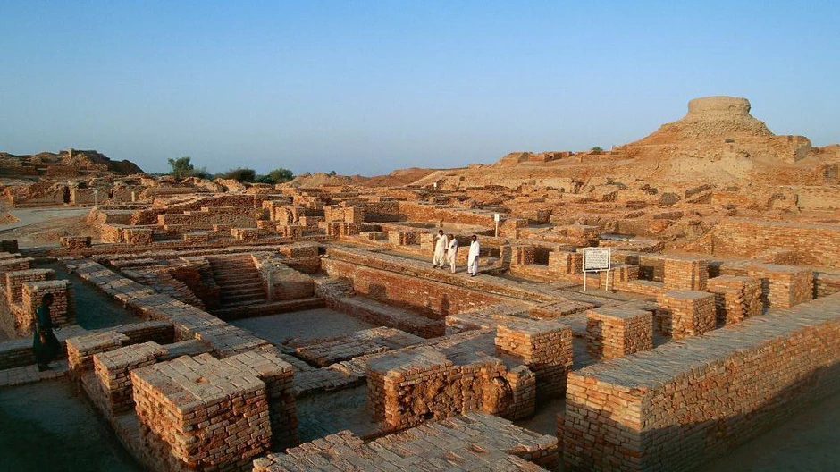 Gradovi u dolini Inda imali su pravolinijske ulice sa kućama od cigle | Foto: DEA / W Buss via Getty Images