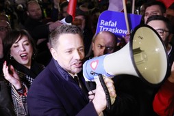 Rafał Trzaskowski po debacie kandydatów na prezydenta Warszawy