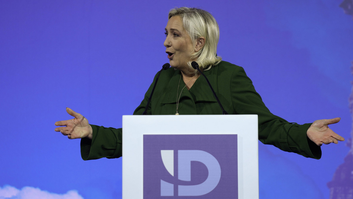 Czarne chmury nad Marine Le Pen