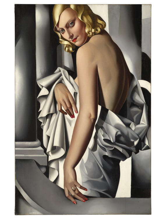 Tamara de Lempicka, "Portrait de Marjorie Ferry"