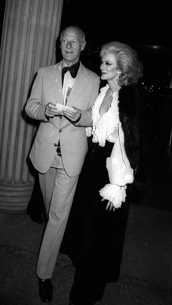 Norman Parkinson i Carmen Dell'Orefice, 1980 r.