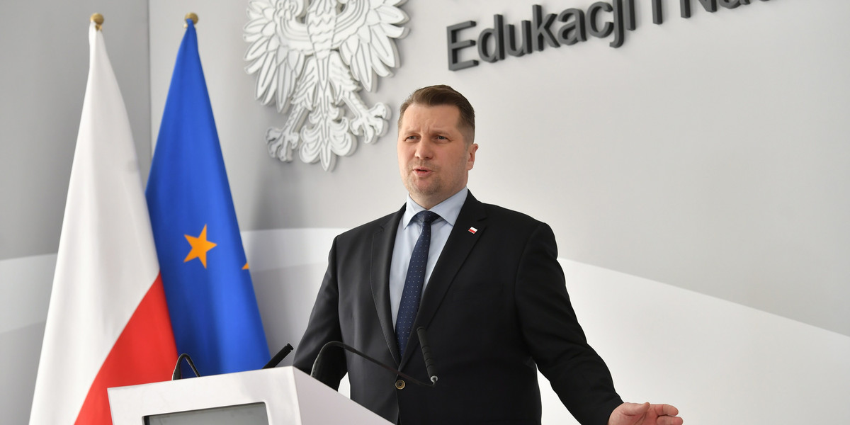 Minister edukacji i nauki Przemysław Czarnek ogłosił program wsparcia psychologicznego dla uczniów