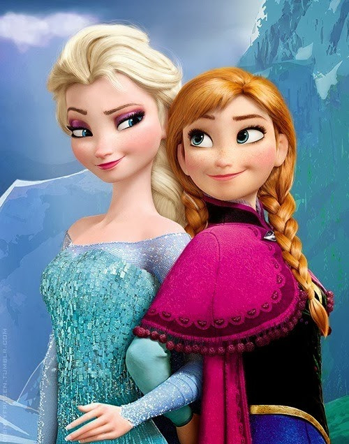 Elsa i Anna w "Krainie lodu"