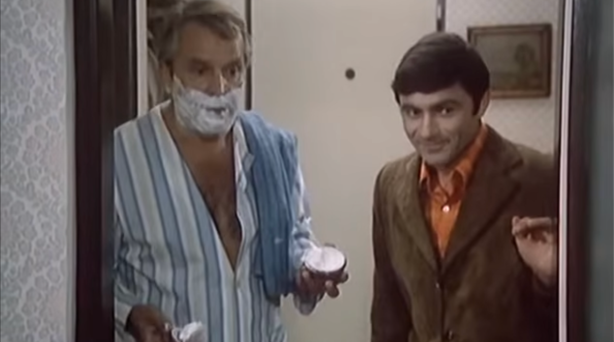 Český herec Ladislav Mrkvička v seriáli 30 prípadov majora Zemana.