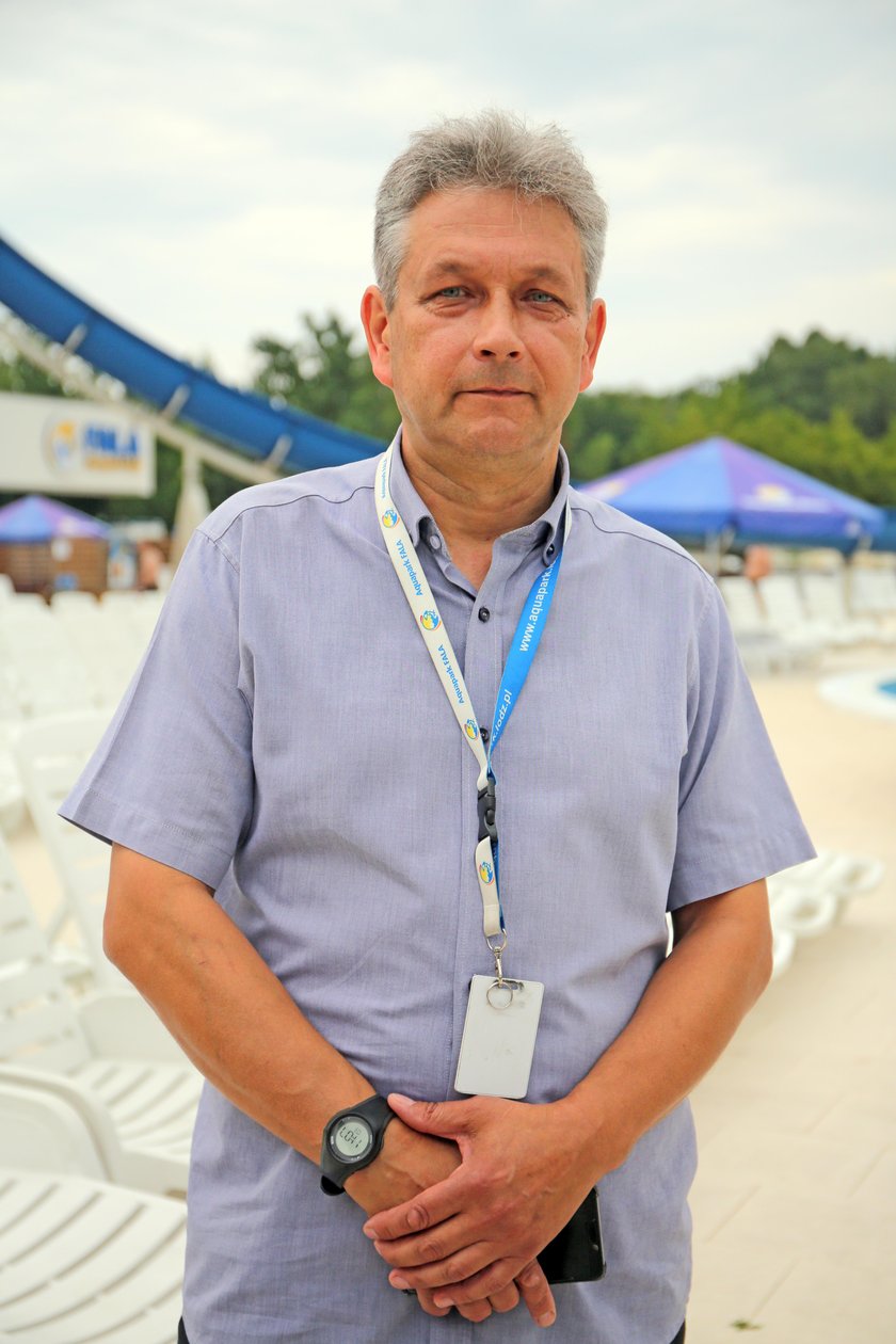 Cezary Rodak, dyrektor d/s technicznych aquaparku Fala