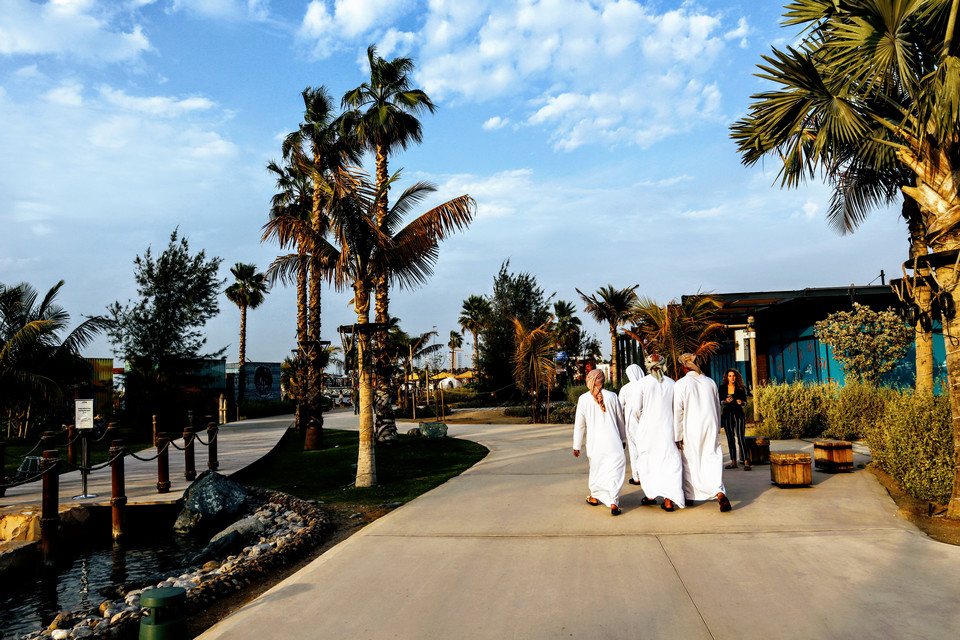 Plaża miejska w Dubaju - La Mer Beach