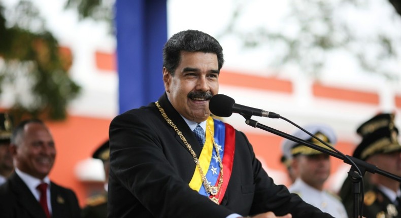 Venezuela President Nicolas Maduro accuses the US administration of being white supremacist imperialists over its support for oppsition leader Juan Guaido