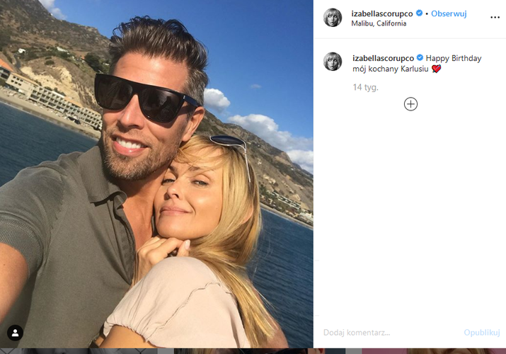 Izabella Scorupco i Karl Rosengren