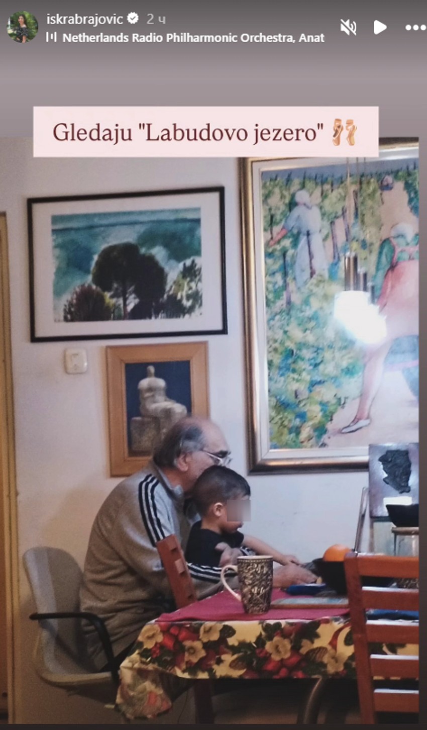 Iskra Brajović podelila sliku iz porodičnog doma