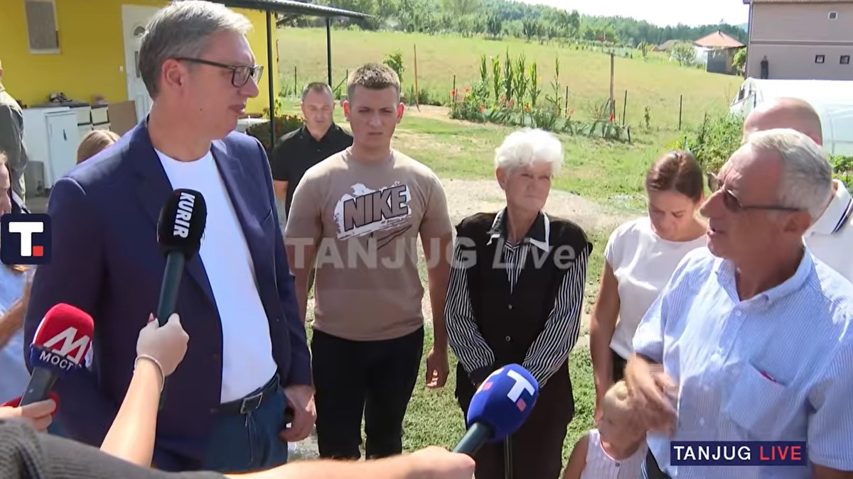 Aleksandar Vučić obilazi Raški okrug  
