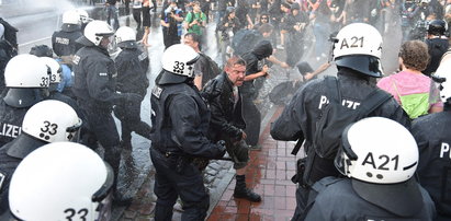 "Witamy w piekle". Starcia policji z demonstrantami przed szczytem G20 w Hamburgu