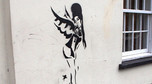 Amy Winehouse w stylu Banksy'ego