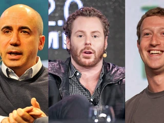 Milner Sean Parker Mark Zuckerberg